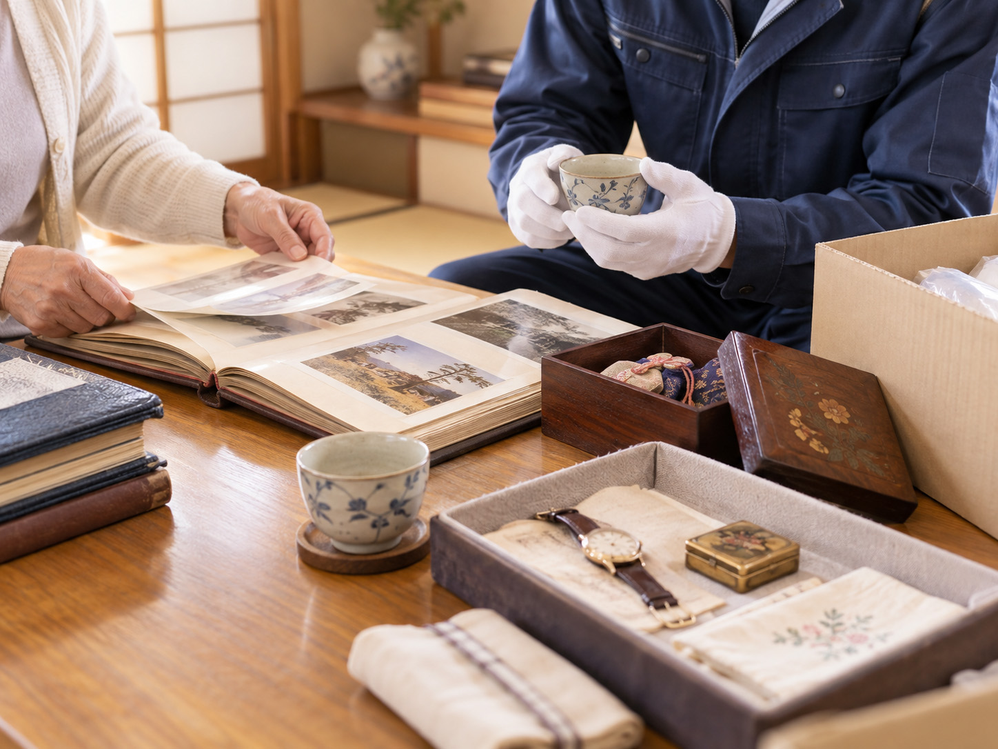 ご家族の想いを大切にする遺品整理